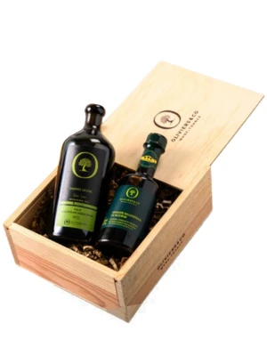 義大利蘇莫利諾橄欖油＋摩地納香醋＋小木盒包裝